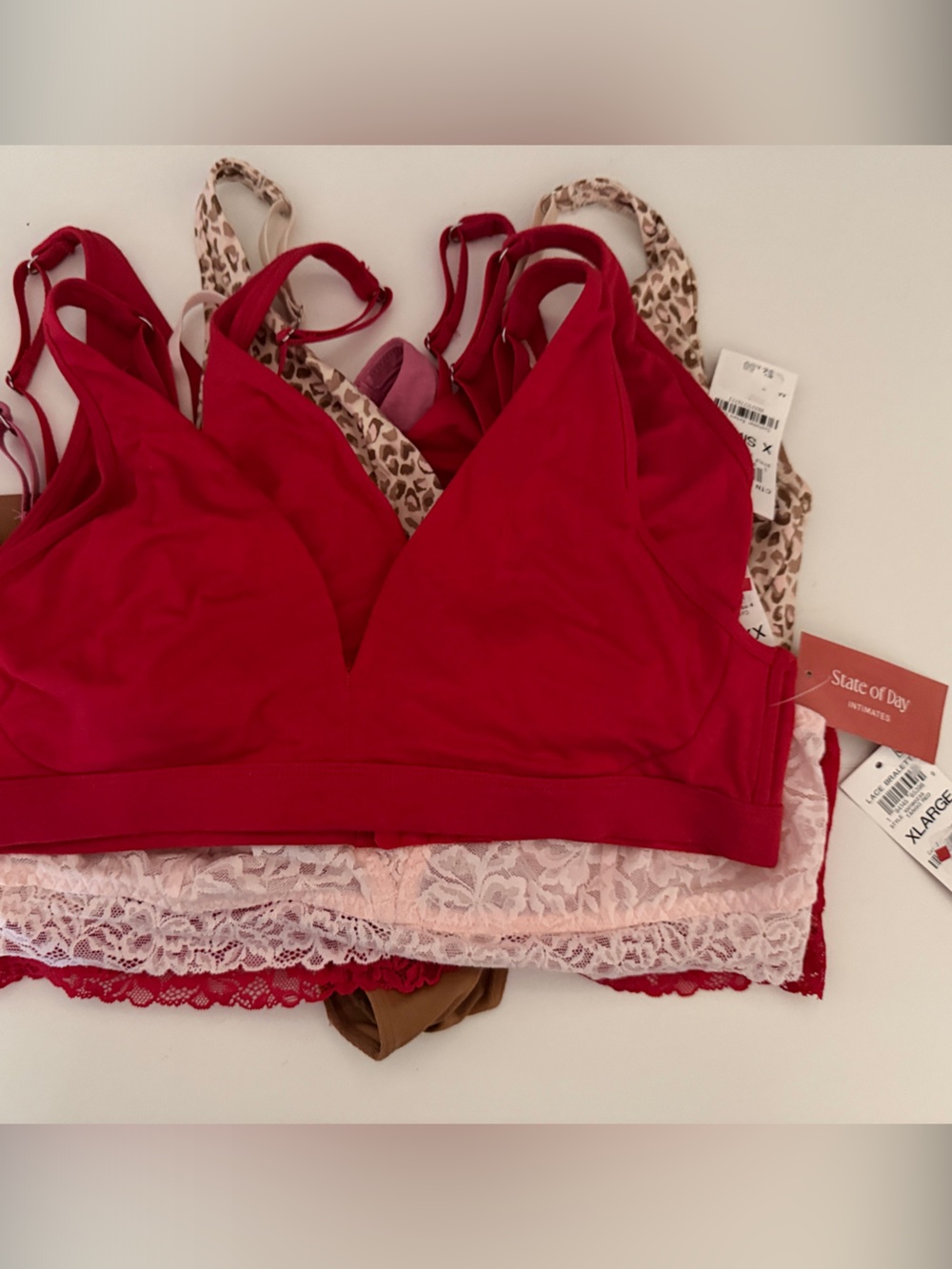 NWT Macy’s State of Day Soft Intimates 9-Piece Mystery Bundle